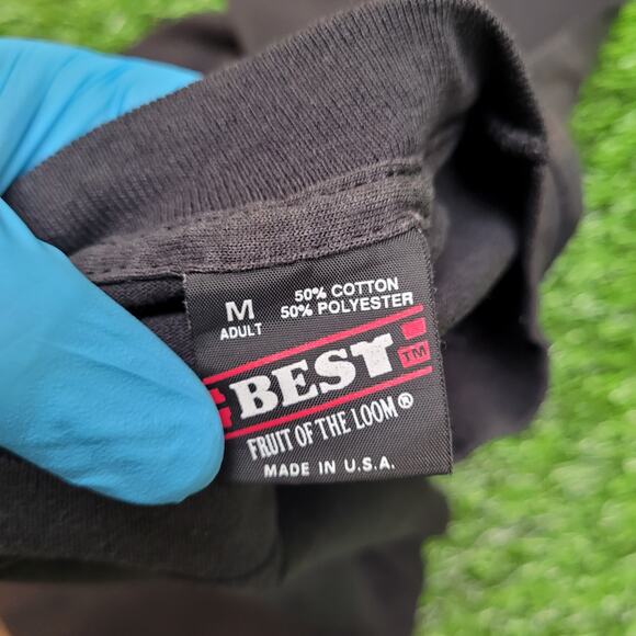 VTG 90s BEST Fruit of the Loom T-Shirt Single Stitch Made in USA Mens M - Picture 6 of 6